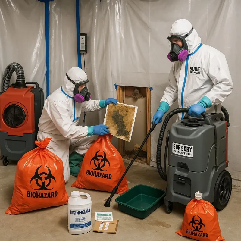 Contaminated Water Handling Protocols process in Grundy County, IL
